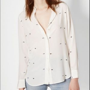 RARE Equipment x Kate Moss Silk Bowie Eyes